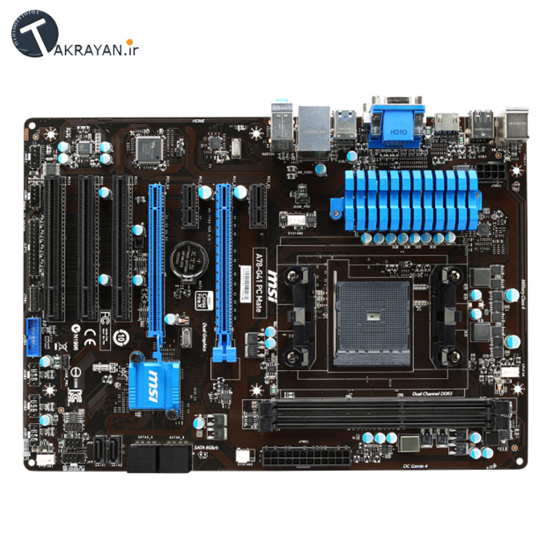 MSI A78-G41 PC Mate FM2 Motherboar